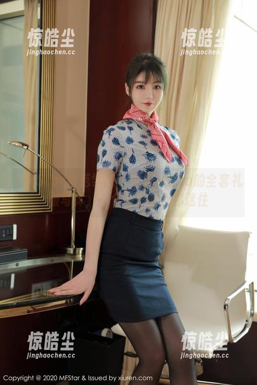 MFStar模范学院 - 夏沫沫tifa的全套礼服写真，一个转身就把你迷住