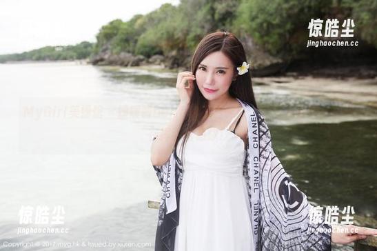 MyGirl美媛馆 - 媛媛酱belle的粉色诱惑：无圣光合集，仿佛在挥手诱惑你！