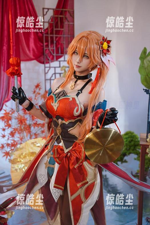 别错过！Seya狮砸的写真下载，原神里的坎蒂丝Candace瞬间俘获！