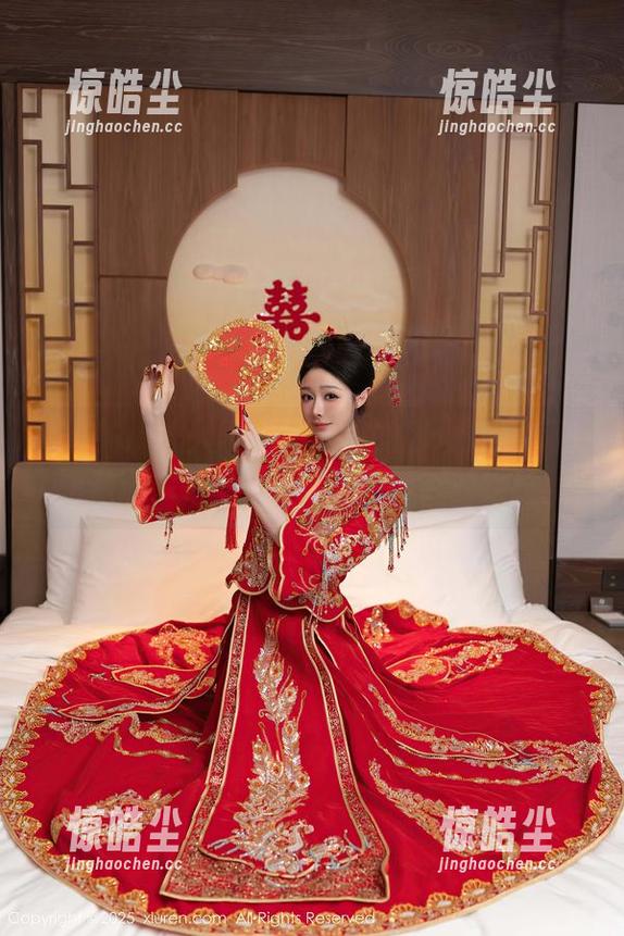 Xiuren秀人网 - 和服里的甜七七，高清图包带你领略‘穿衣如穿云’的绝技！