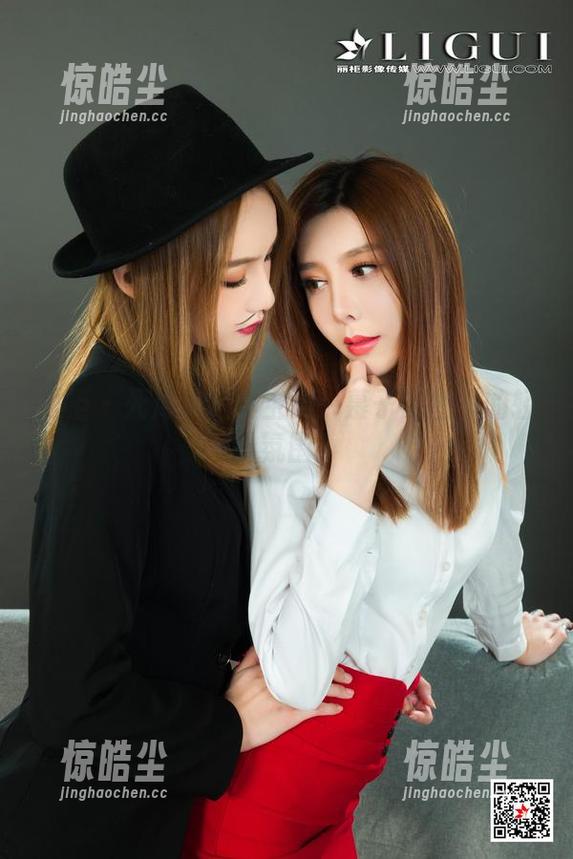 丽柜-慕子 丽柜 - 死库水写真宝典:慕子原图里的轻松氛围!