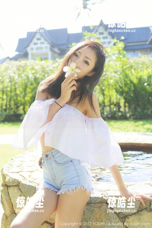 尤蜜荟 - 惊艳白色：葛征Model高清写真集，轻松戳中你的心房！