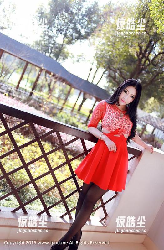 推女神 - 看着雨婷goddess的校服写真，感觉那些青春的悸动又在心头泛起