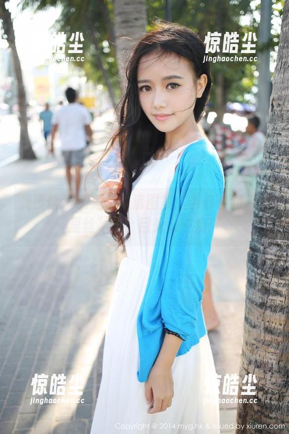 美媛馆 - 糯美子高清图集：当你看到“裤里丝”时，目光必中痴！