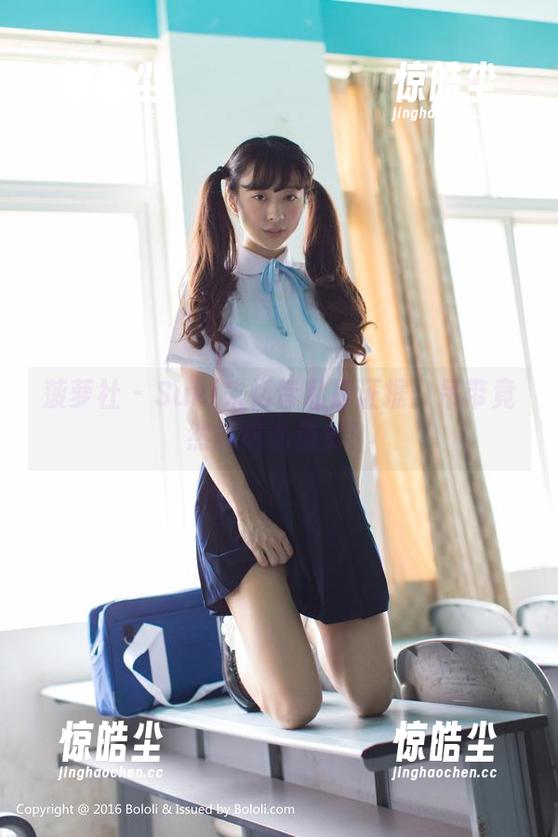 菠萝社 - Suki朱忆音私房证据：吊带竟然能这么俏皮！