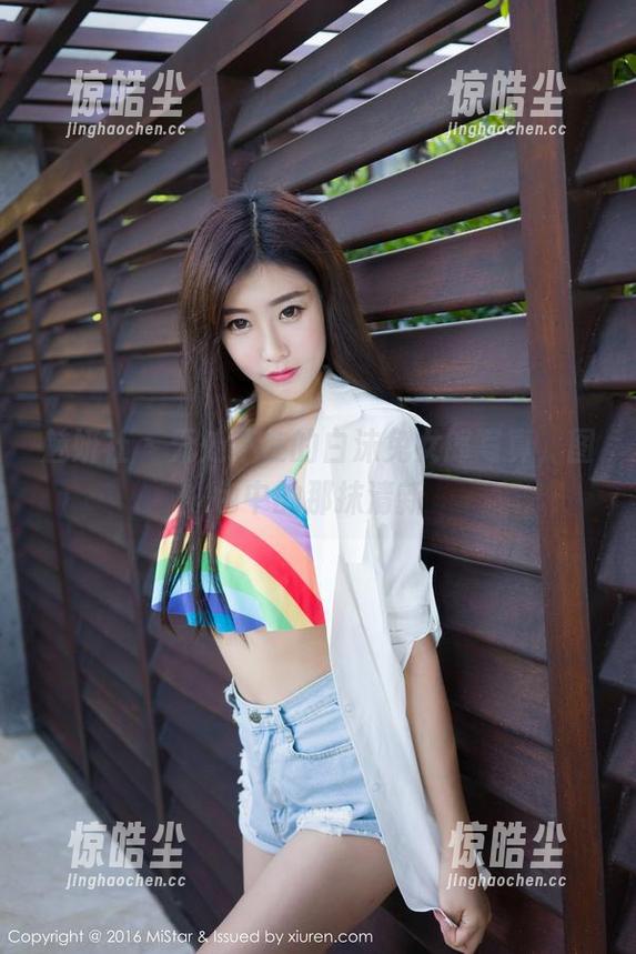 魅妍社 - 无处不在的白沫兔女郎写真，图包中的那抹清新