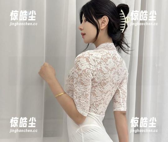 鱼神鱼 微密圈 - 在鱼神鱼的超短牛仔套装中沉醉,高清作品集给你意想不到的惊喜!